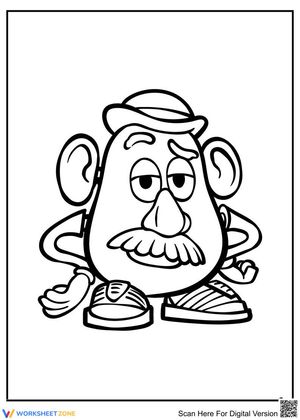 Toy Story Mr. Potatohead Worksheet