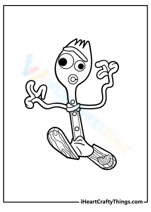 Toy Story Forky Worksheet
