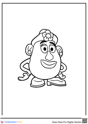 Toy Story Mrs. Potatohead Worksheet