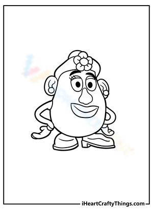 Toy Story Mrs. Potatohead Worksheet