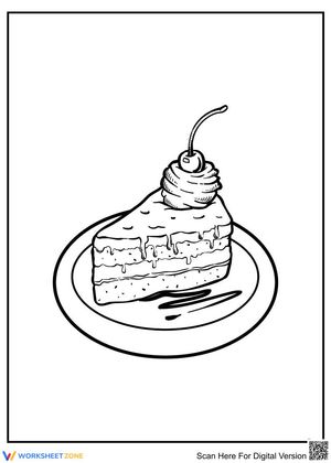 Yummy piece of cake