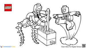 LEGO Spider-Man and Venom Worksheet