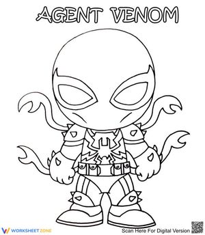 Strong Venom Illustration Worksheet