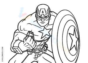 Brave Captain America Worksheet