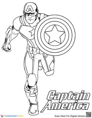 Captain America Strength Worksheet