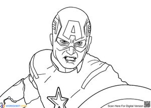 Captain America Arrival Worksheet