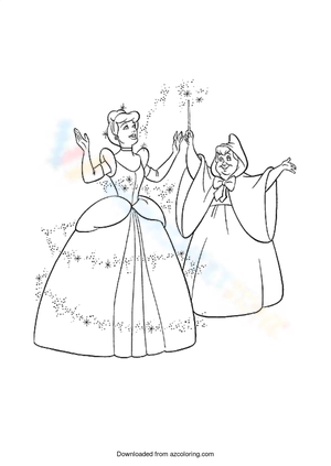 Cinderella & Fairy Godmothers Worksheet