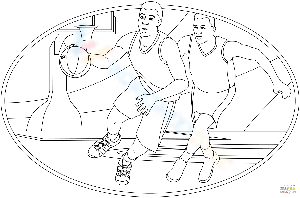 Basketball Players Action Worksheet