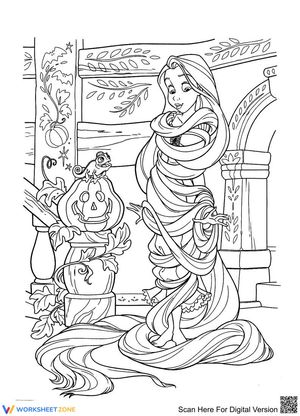 Rapunzel Character Design Worksheet
