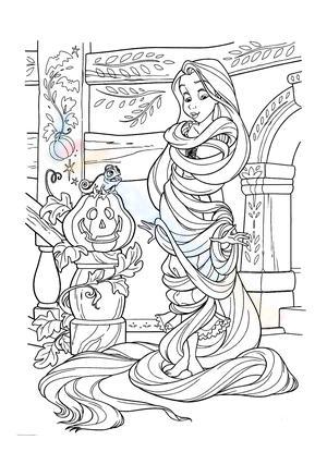 Rapunzel Character Design Worksheet
