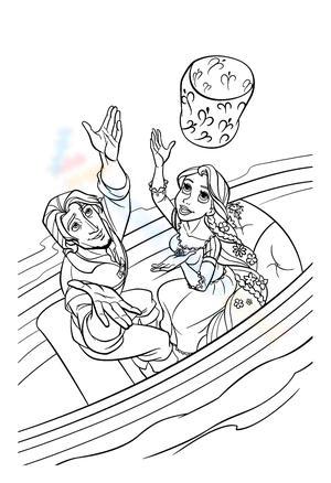 Happy Rapunzel and Flynn