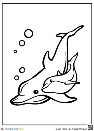 Intelligent Dolphin Marine Worksheet