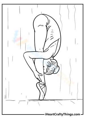 Beautiful Skilled Ballet Dancer