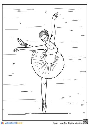 Pretty Skilled Ballet Dancer