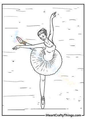 Pretty Skilled Ballet Dancer