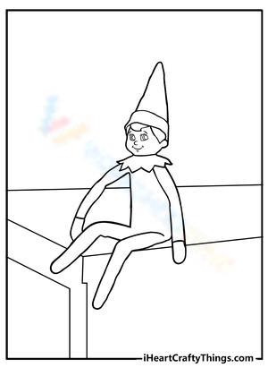 Elf on the shelf picture