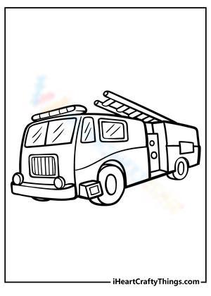 Explore the Fire Truck Picture
