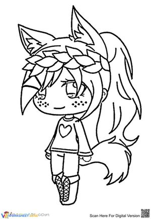 Pretty Gacha Life Girl Design