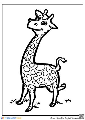 Cute Little Giraffe Lesson