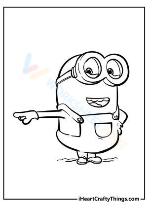 Pointing Minion