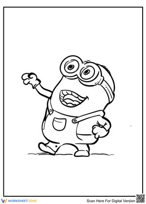 Smiling Minion Creative Sheet