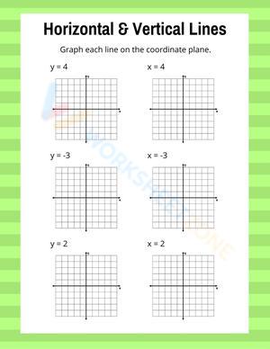 Graphing Horizontal and Vertical Lines