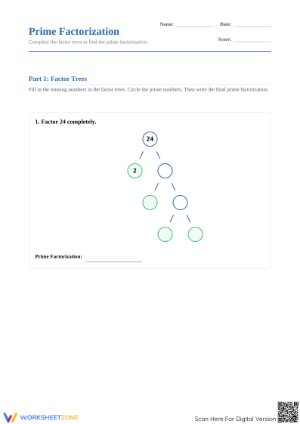 Essential Prime Factorization Practice | Grade 6 Math