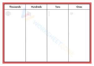 Place Value Template