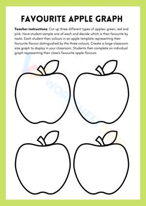 Favourite Apple Tally Worksheet