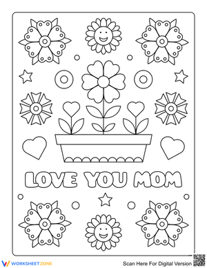 Mom's Day Holiday Art Project