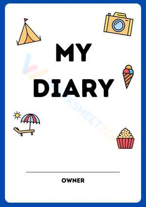 Weekly Diary Template for Students