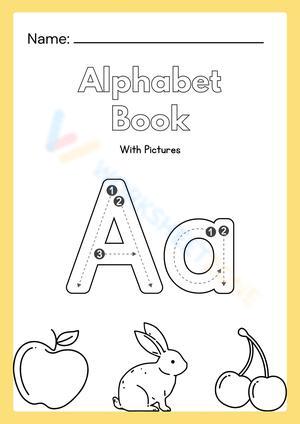 Printable Alphabet Book A-Z Writing | Grade K ELA