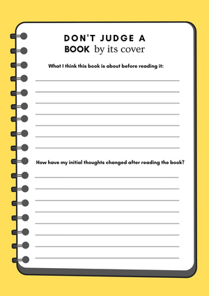 Book Thoughts Before and After Worksheet | Grade 3 Essential