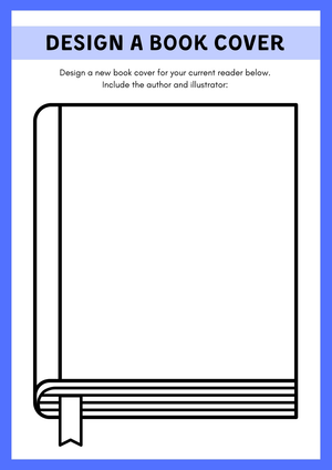 Design a Book Cover Worksheet | Grade 2 Essential