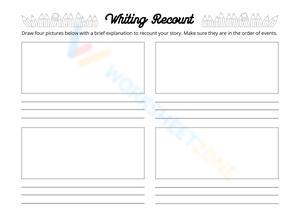 Writing Recount Worksheet