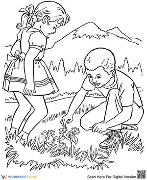 Kids on the hill