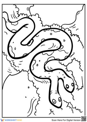 Explore Reptiles with a Snake-Themed Worksheet!