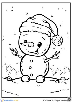 Cute Snowman