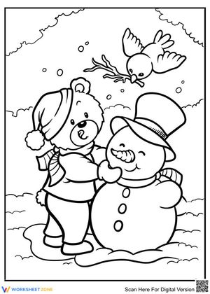 Adorable Snowman