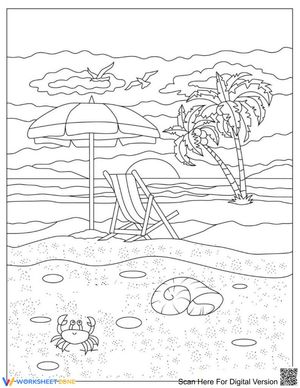 By the beach