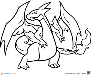 Unleash Learning with a Charizard Worksheet!