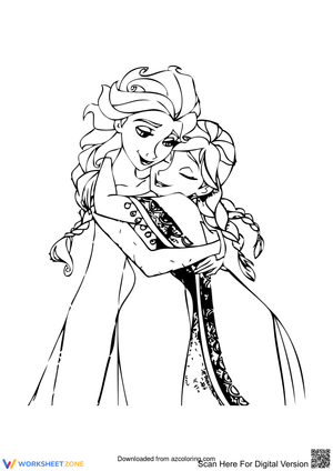Happy Elsa and Anna: A Frozen Friendship