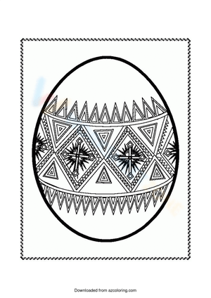 Creative Easter Egg Worksheet