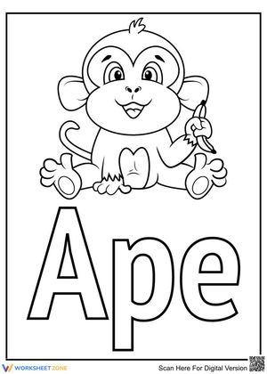 A is for Ape
