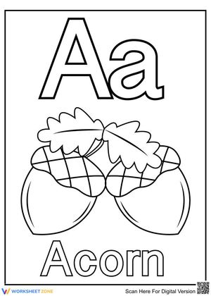 A is for Acorn