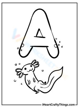 Learning the Letter A