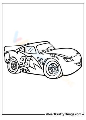 A Lightning Mcqueen