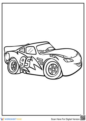 A Lightning Mcqueen