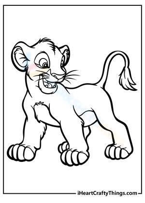 Happy Lion King