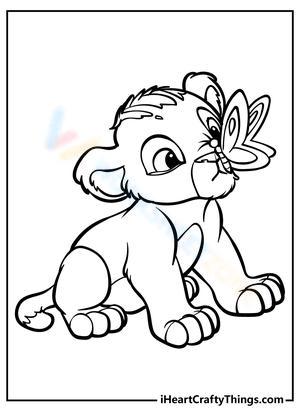 Baby Lion King